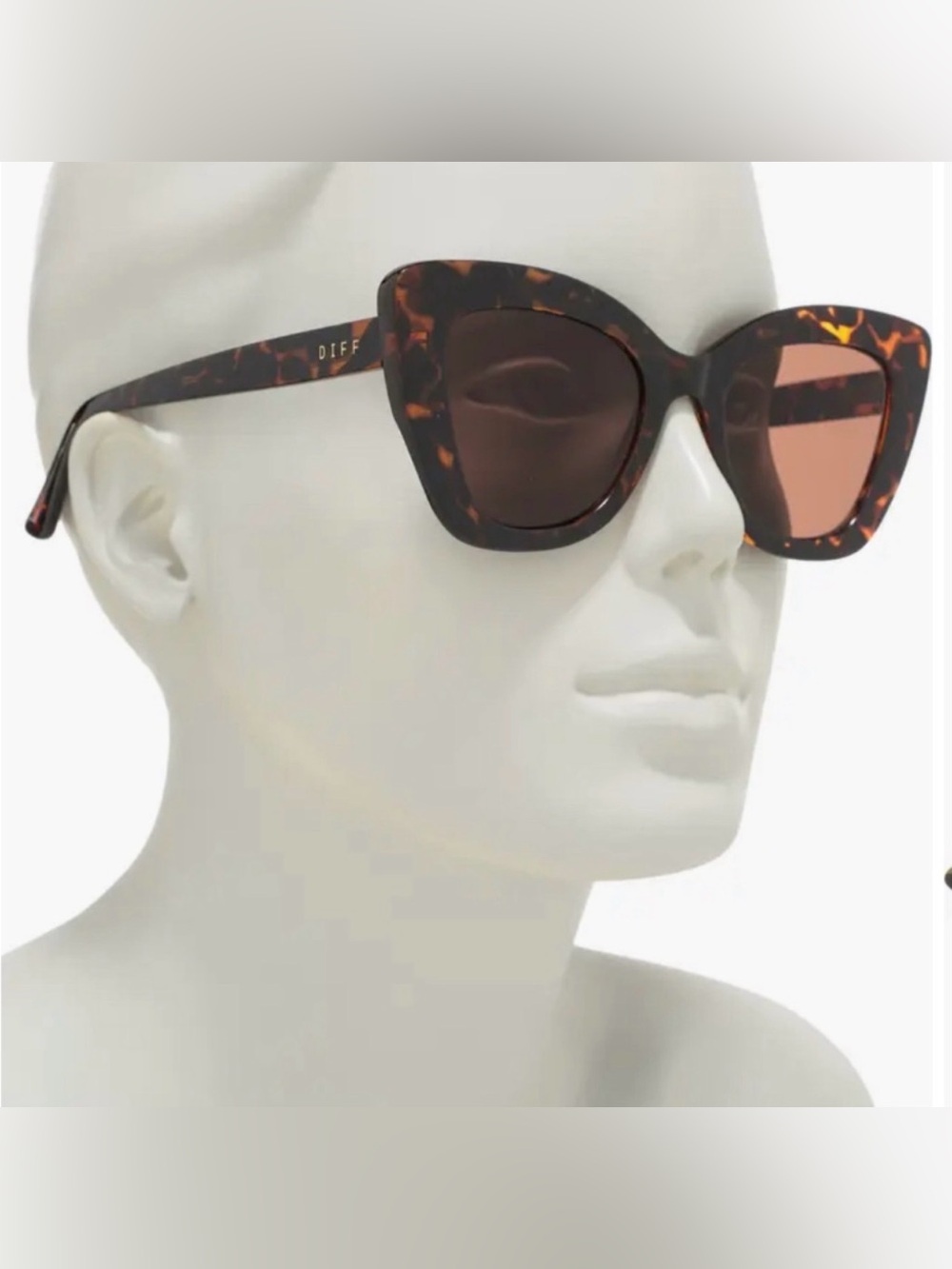 NWT DIFF 52mm Melody Sunglasses